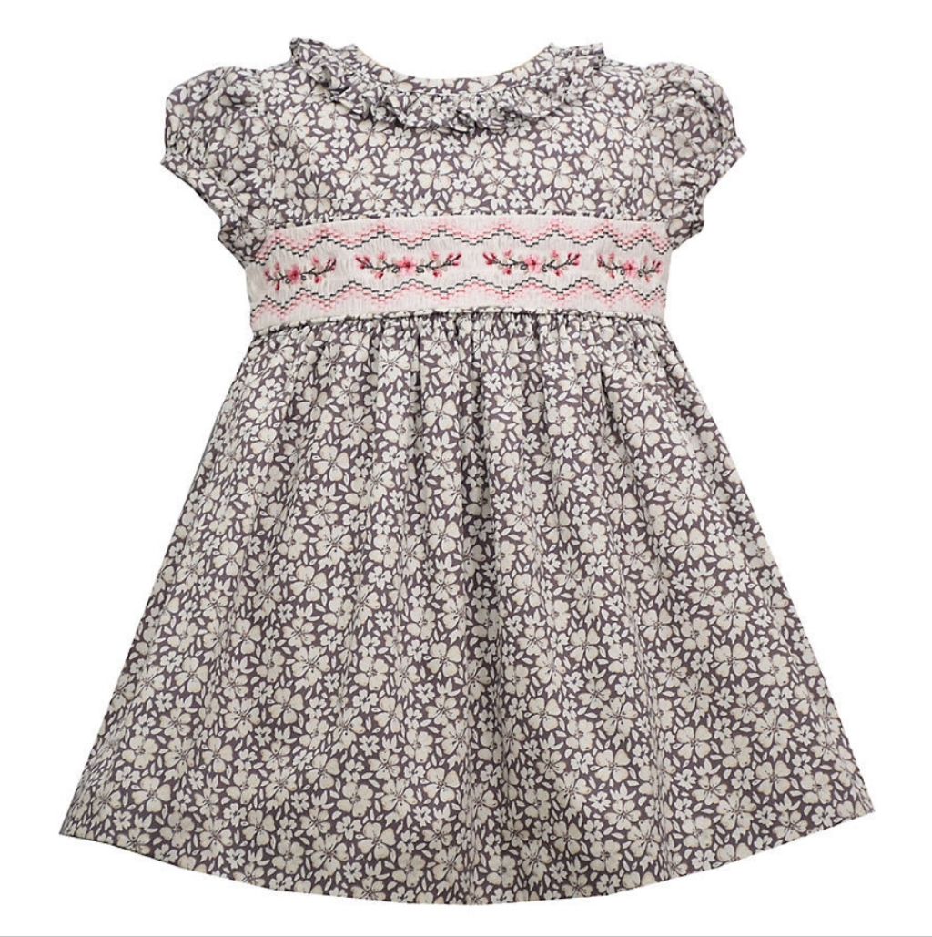 Bonnie Jeans Floral Smocked Dress
